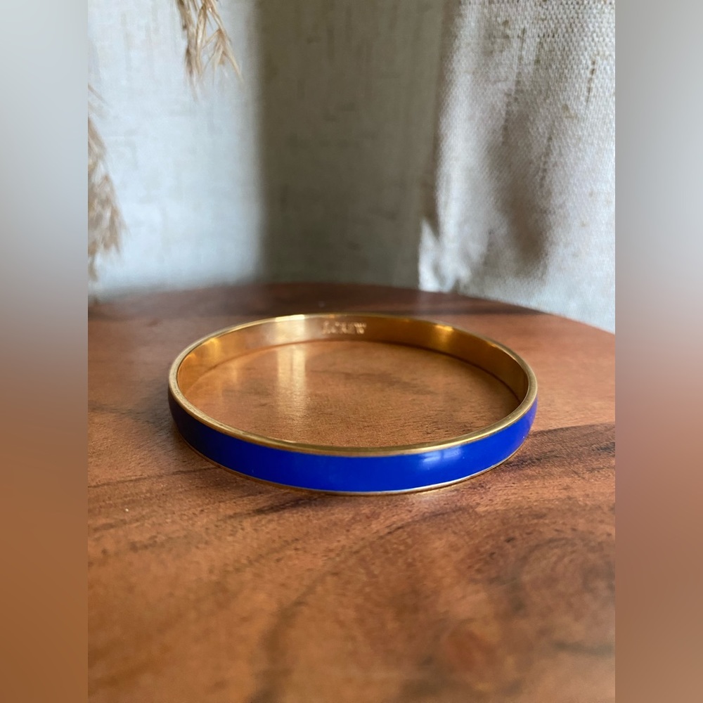 J.Crew NWOT 14K Gold Plated Brass & Enamel Bracelet